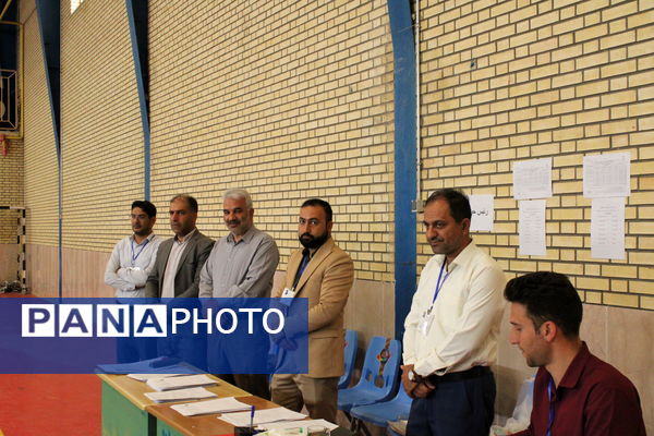  روند برگزاری امتحانات نهایی در شهرستان‌بن