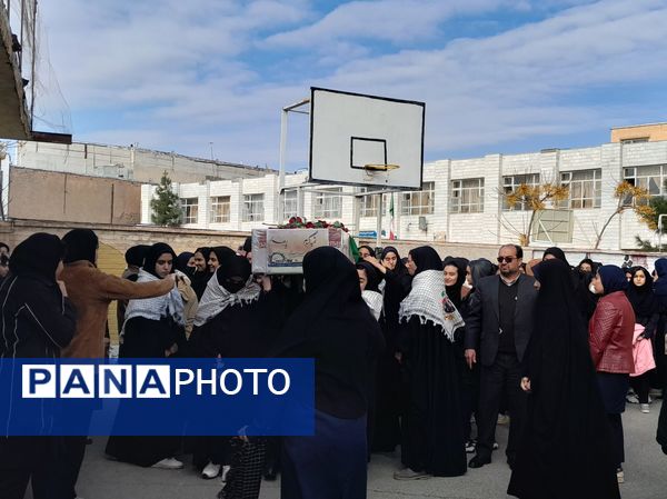 استقبال از شهید گمنام و دومین روز از تجلی وفا و فداکاری در تربت حیدریه