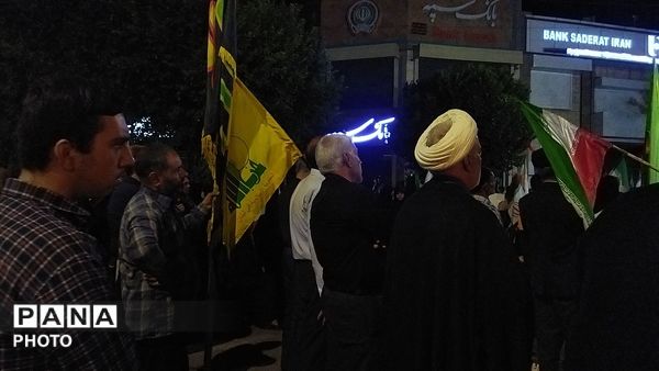 هشتاد و پنجمین شب از شب های مقاومت نیشابور در قاب پانا 