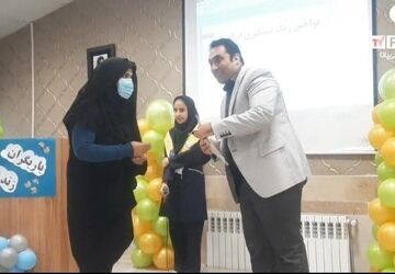افتتاحیه طرح یاریگران زندگی در دبیرستان بی‌بی سلطنت قفلی