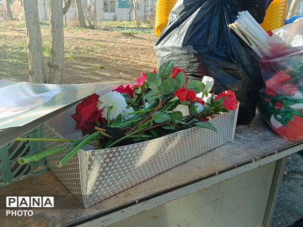 برپایی موکب در ناحیه یک همراه با برنامه‌هایی برای کودکان 