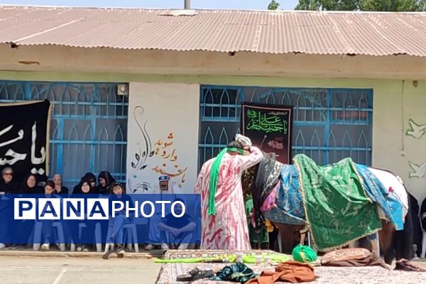 مراسم شبیه خوانی روز عاشورا در شهرستان طالقان