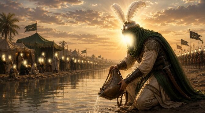 حماسه ایثار در تاسوعا؛ ابوالفضل العباس (ع) طلایه‌دار شکستن محاصره آب شد