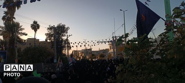 اجتماع مردم پلدختر در سوگ رهبر 
