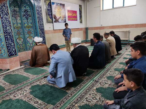 ترویج فرهنگ نماز جماعت در مدارس شهرستان قدس با برنامه "مهر تا مهر "