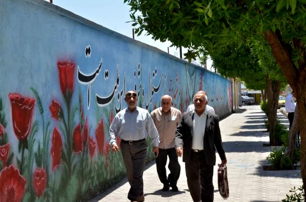 برگزاری نماز جمعه شهرستان گچساران به مناسبت هفته هلال احمر