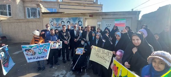 راهپیمایی با شکوه مردم دارالمومنین کاشان 