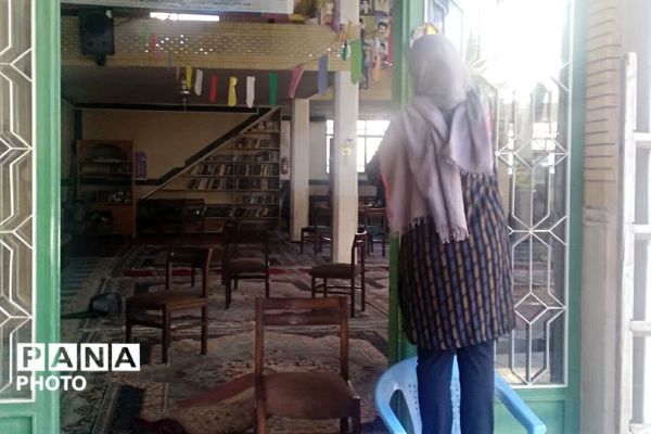 غبار‌روبی مساجد در آستانه ماه مبارک رمضان