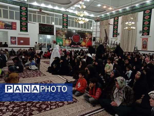 جشن ولادت امام قائم در روستای نقاب خلیل آباد