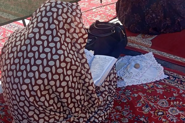 اقامه نماز  باران در نیشابور