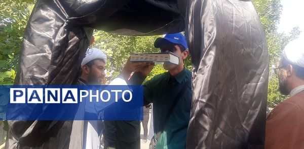 اعزام دانش‌آموزان گروه سرود سفینة النجاة نیشابور به پیاده‌روی اربعین حسینی 