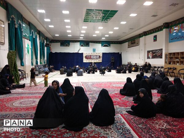 مراسم عزاداری در مسجد الغدیر 