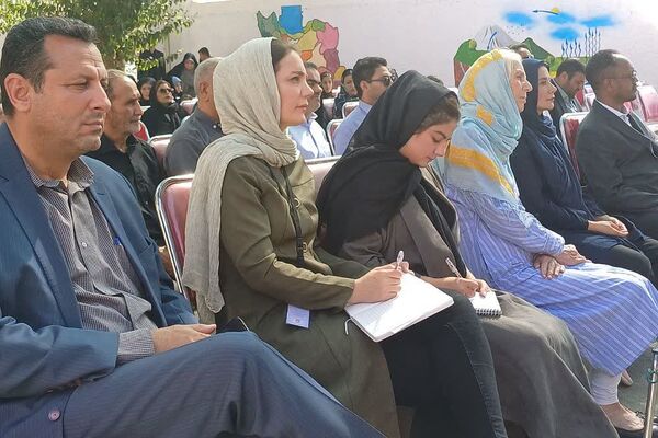 آیین افتتاحیه مدرسه 6 کلاسه روستای حسین آباد دفتری شهرستان ورامین