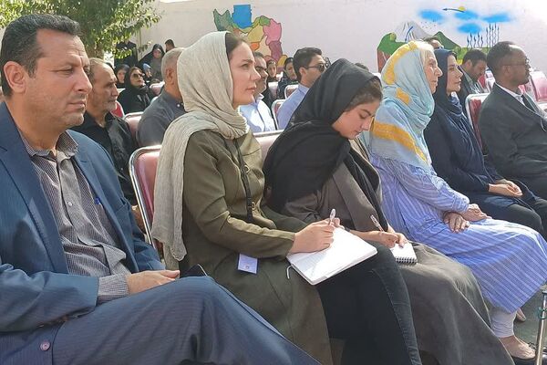 آیین افتتاحیه مدرسه 6 کلاسه روستای حسین آباد دفتری شهرستان ورامین