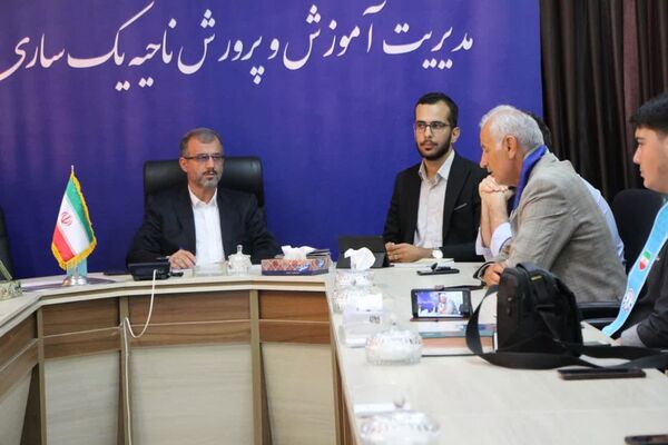تقدیر از دانش‌آموز خبرنگاران پانا در ساری