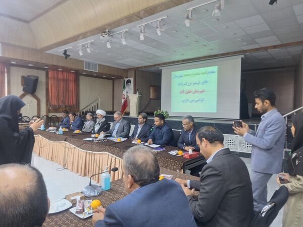برگزاری جلسه شورای اداری آموزش و پرورش ترشیز بزرگ در شهرستان خلیل‌آباد