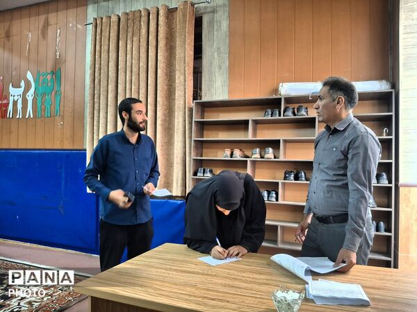 مرحله دوم سازماندهی نیروی انسانی آموزش ابتدایی با هدف توزیع مطلوب نیرو در تبادکان
