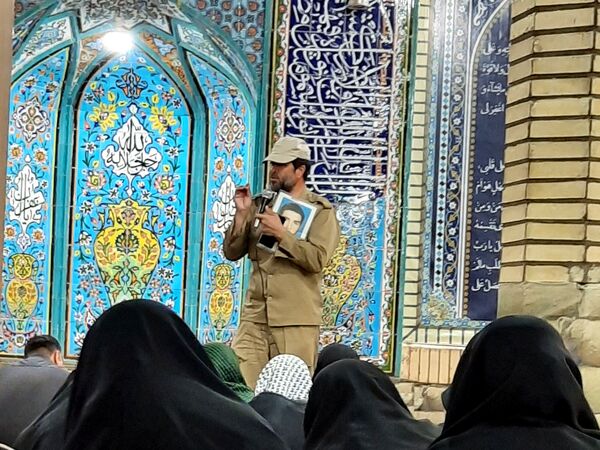 سفر دانش‌آموزان دختر ناحیه۶ مشهد به راهیان نور