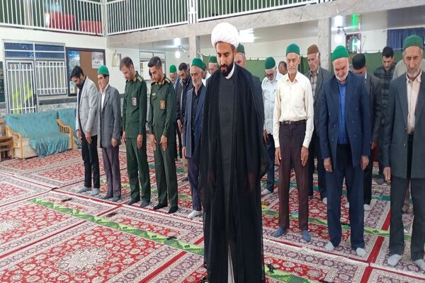 اقامه نماز جمعه همزمان با وفات حضرت معصومه (س) در مسجد جامع شهر بار نیشابور