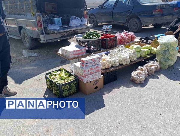 بازار شهر سفیددشت در آستانه عید نوروز
