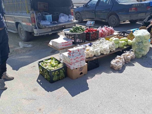 بازار شهر سفیددشت در آستانه عید نوروز