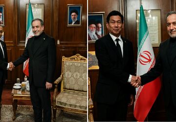 رایزنی وزیر امور خارجه با فرستاده ویژه تایلند و دبیرکل سازمان دی-۸