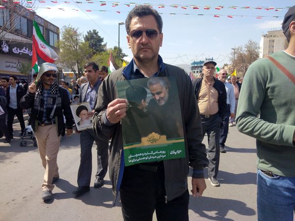 راهپیمایی روز جهانی قدس با حضور پرشور مردم مشهد