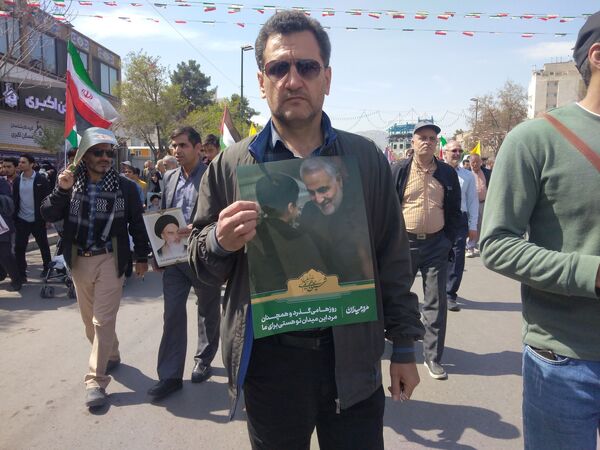 راهپیمایی روز جهانی قدس با حضور پرشور مردم مشهد