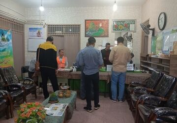  ستاد اسکان مرکزی شهرستان میبد پذیرای گردشگران شهر خورشید
