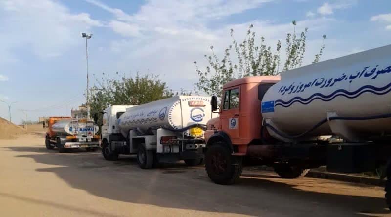 امدادخواهی استان یزد برای تامین تانکر توزیع آب در استان