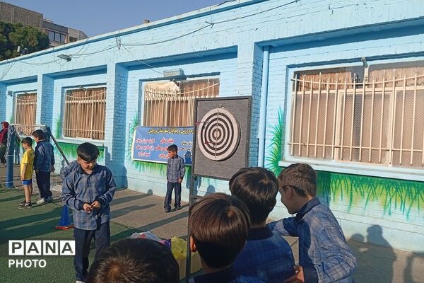 بازی های مادر و کودکی در مدرسه ولیعصر ۱ ورامین