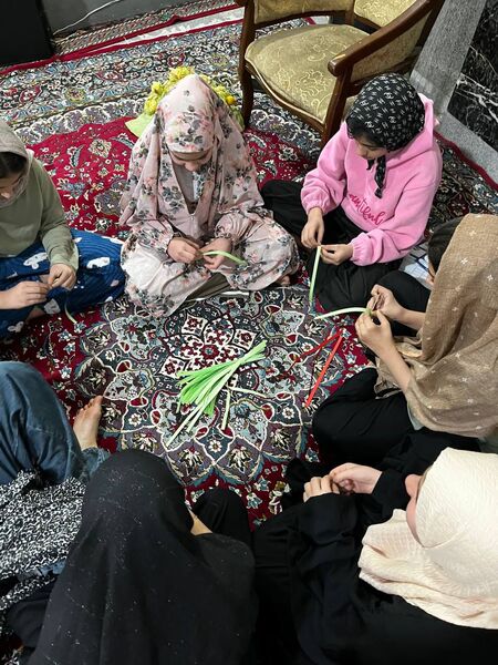 آخرین لحظات معنوی روز اعتکاف در مسجد امام حسین(ع)