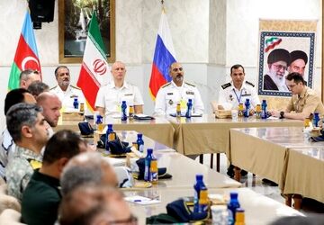 برگزاری نشست توجیهی رزمایش امداد، نجات و امنیت دریایی ۲۰۲۴ خزر