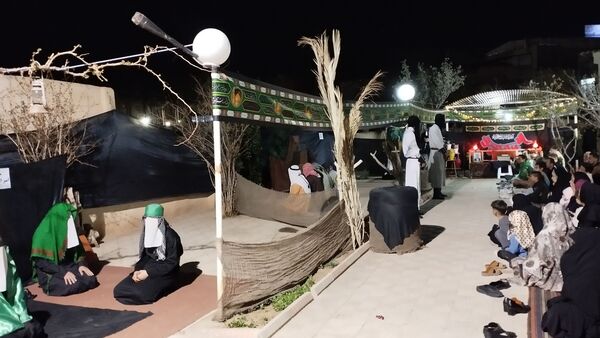 برگزاری مراسم شب قدر در بیت العباس کاشمر