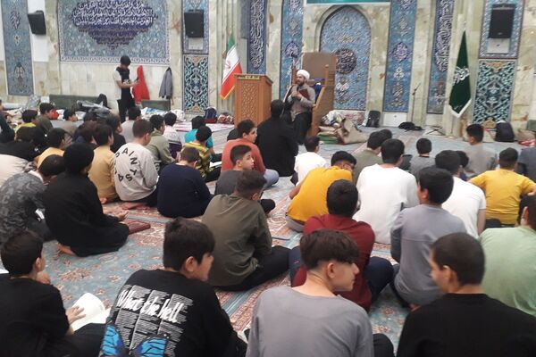 اعتکاف دانش‌آموزی شهرستان سنندج