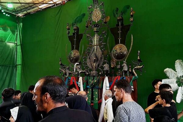 پیاده‌روی پرشور جاماندگان اربعین حسینی در شهرستان ری