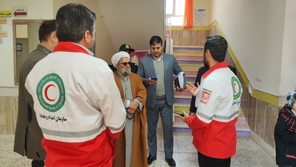 مراسم گرامیداشت هفته پدافند غیرعامل در دبیرستان عشایری شبانه‌روزی نسیبه