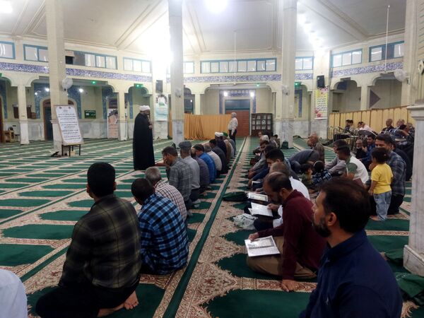 حضور نماینده مردم ترشیز در مجلس شورای اسلامی در مسجد جامع بردسکن