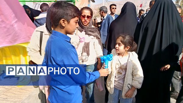 برپایی موکب  توسط هیات دانش‌آموزی و پیشتازان آموزشگاه شهید منصور عامری 