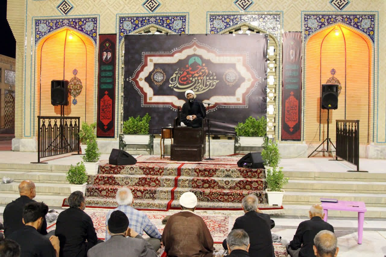 عزاداری پنجمین شب از ماه محرم در زیارتگاه شهید مدرس 
