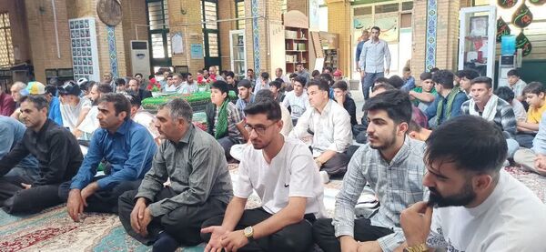 حضور ۲۰۰ نفر از بسیجیان نورآباد در یادمان شهدای عملیات مرصاد