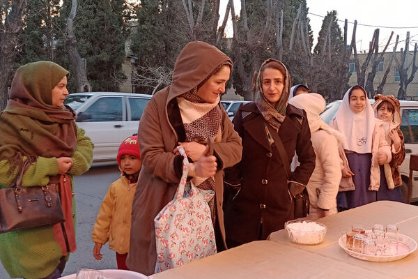 برپایی موکب به‌مناسبت جشن‌های حضور تا ظهور در آباده