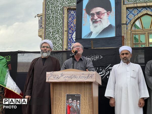 بیعت مردم جزیره قشم با آیت‌الله سید مجتبی حسینی خامنه‌ای 