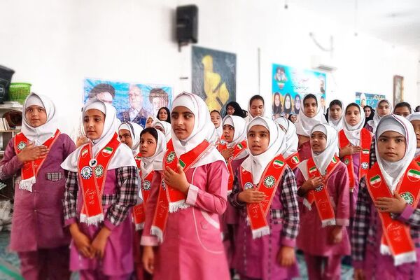 مراسم اولین سالگرد شهدای خدمت در شهرستان باشت
