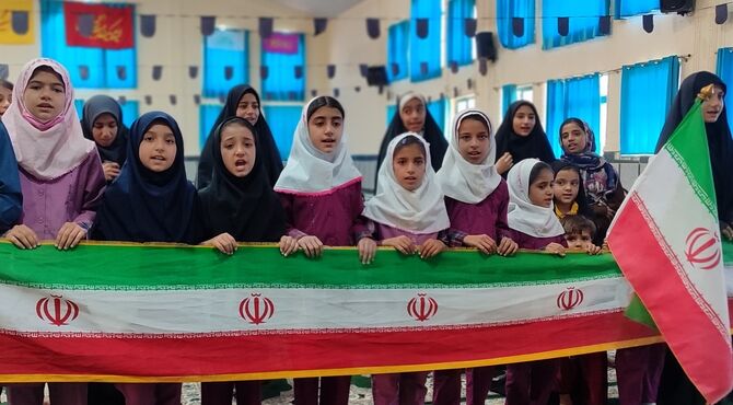 طنین «باید برخاست» در مصلی امام خمینی(ره) دیشموک
