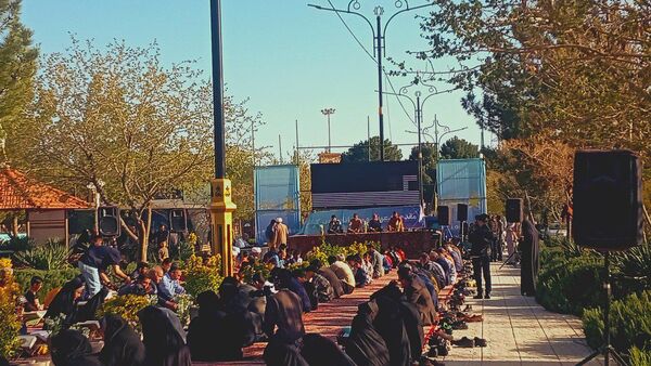 اختتامیه محافل قرآنی در آخرین روز از ماه مبارک رمضان در کاشمر