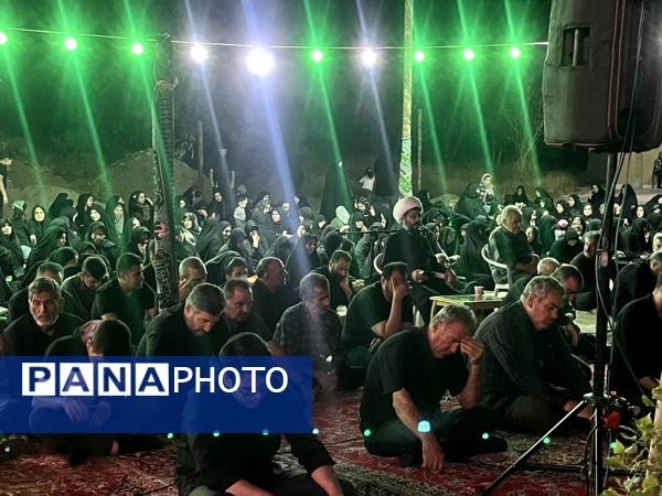 عزاداری دلسوختگان حسینی در روستای کرسگان