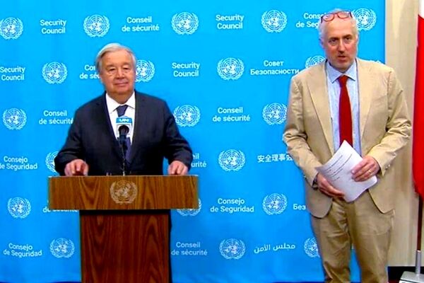 دبیرکل سازمان ملل خواستار ادامه مذاکرات ایران و آمریکا شد