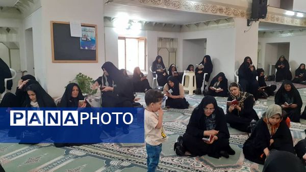 حضور پرشور مردم شهر نیم‌ور در مراسم دعای‌پرفیض عرفه