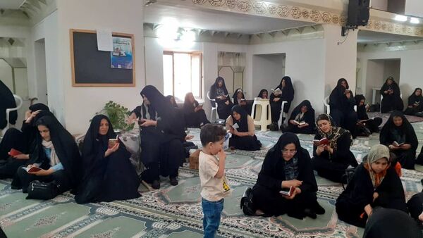 حضور پرشور مردم شهر نیم‌ور در مراسم دعای‌پرفیض عرفه